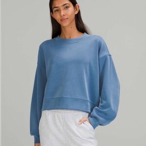 Lululemon Perfectly Oversized Cropped Crew Softstreme